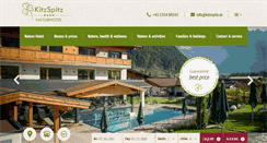 Desktop Screenshot of kitzspitz.at