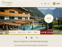 Tablet Screenshot of kitzspitz.at